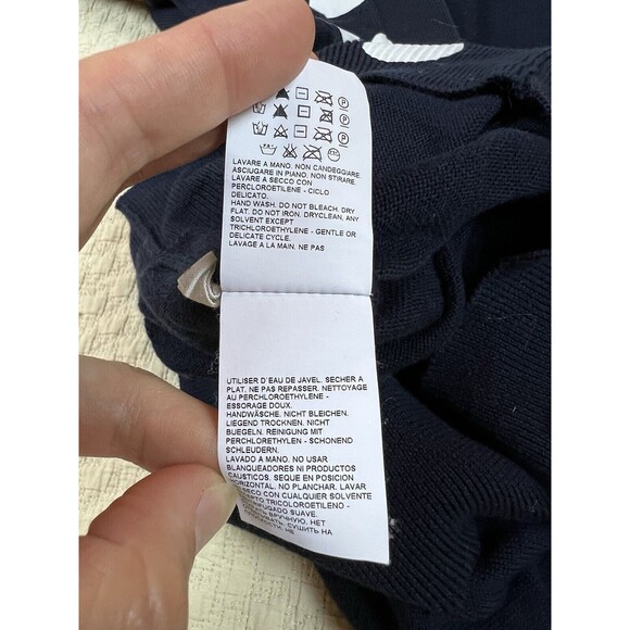 Marni Floral Cardigan Summer Edition 2014 1/2 Sleeve | Navy White | EU 40 US M - Picture 8 of 13